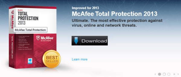 Free Download Of Mcafee Antivirus For Windows 8
