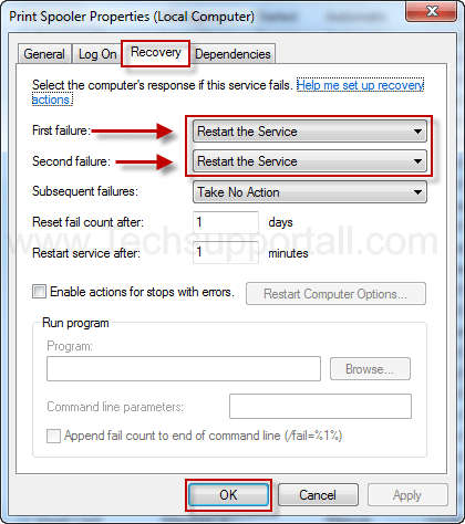 reinstall get spooler windows 2008