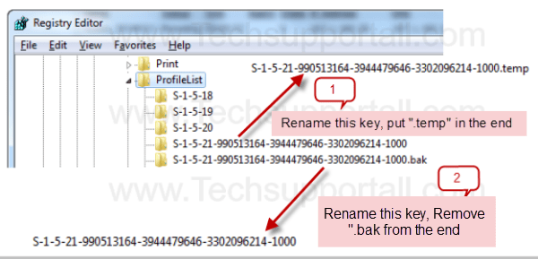 How to Fix Temporary Profile in Windows 7 3