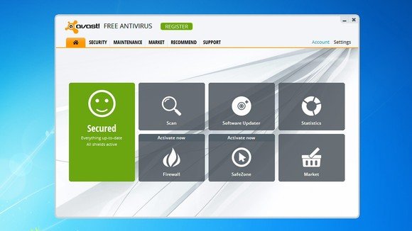 avast free antivirus win 7
