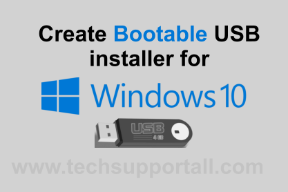 microsoft windows 10 bootable usb download