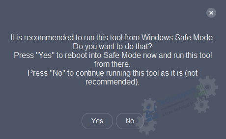 AVG uninstall disclaimer