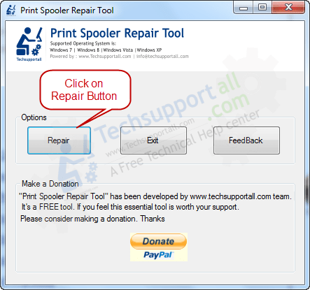 How to fix print spooler not working issue