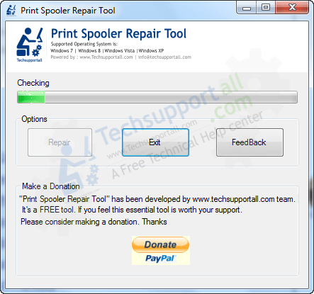 Print spooler repair tool download