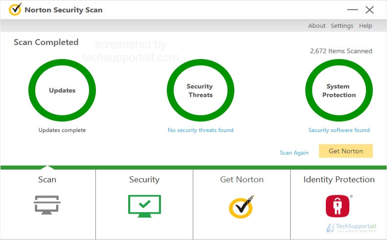 Norton Security Scanner