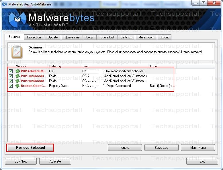 malwarebytesを使用する方法