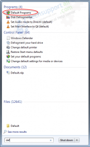 How to set default programs in Windows xp, vista, 7, 8