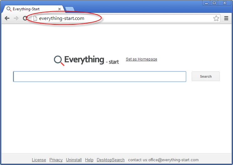 Everything-start.com Homepage Image