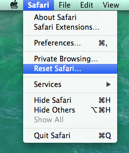 How to Reset Safari Browser to its default setting reset help