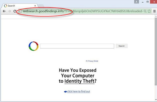 Websearch.goodfindings.info Homepage Image