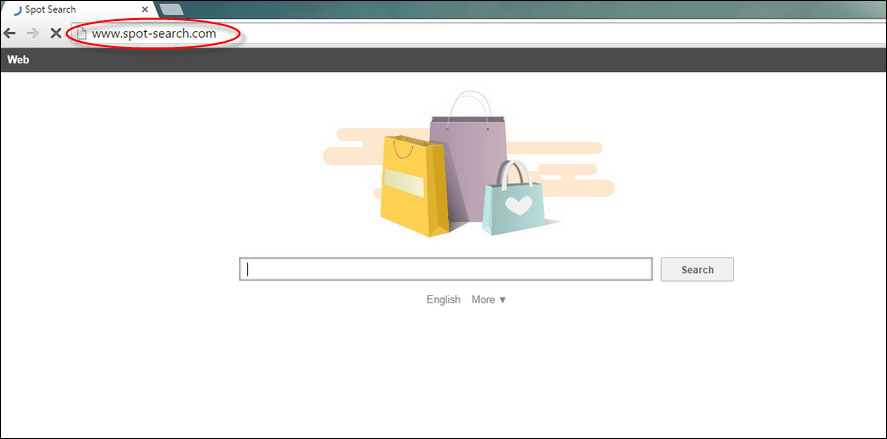 Spot-Search.com Homepage Image