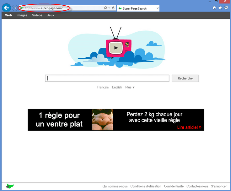 Super-page.com Homepage Image