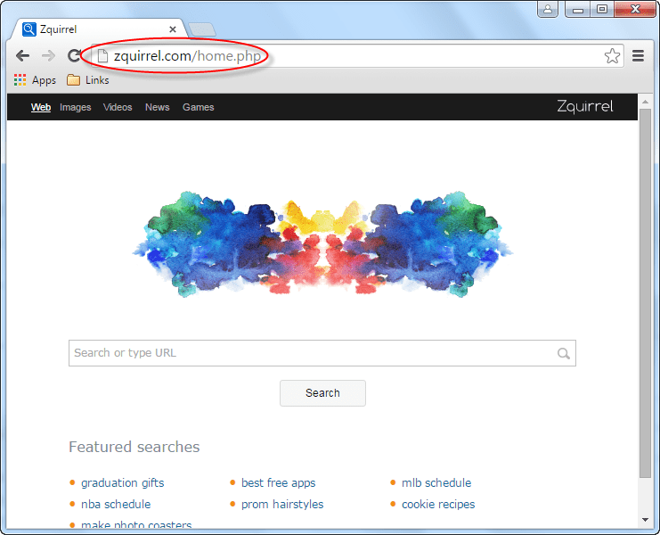 Zquirrel.com Homepage Image