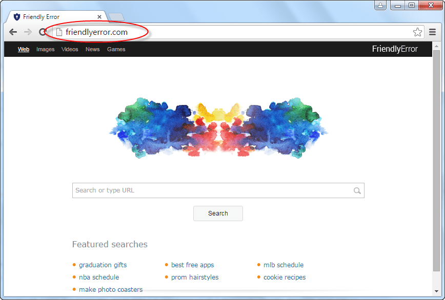Friendlyerror.com Homepage Image
