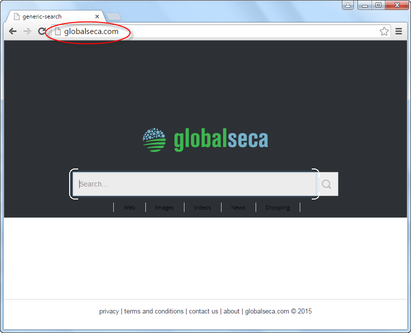 Globalseca.com Homepage Image