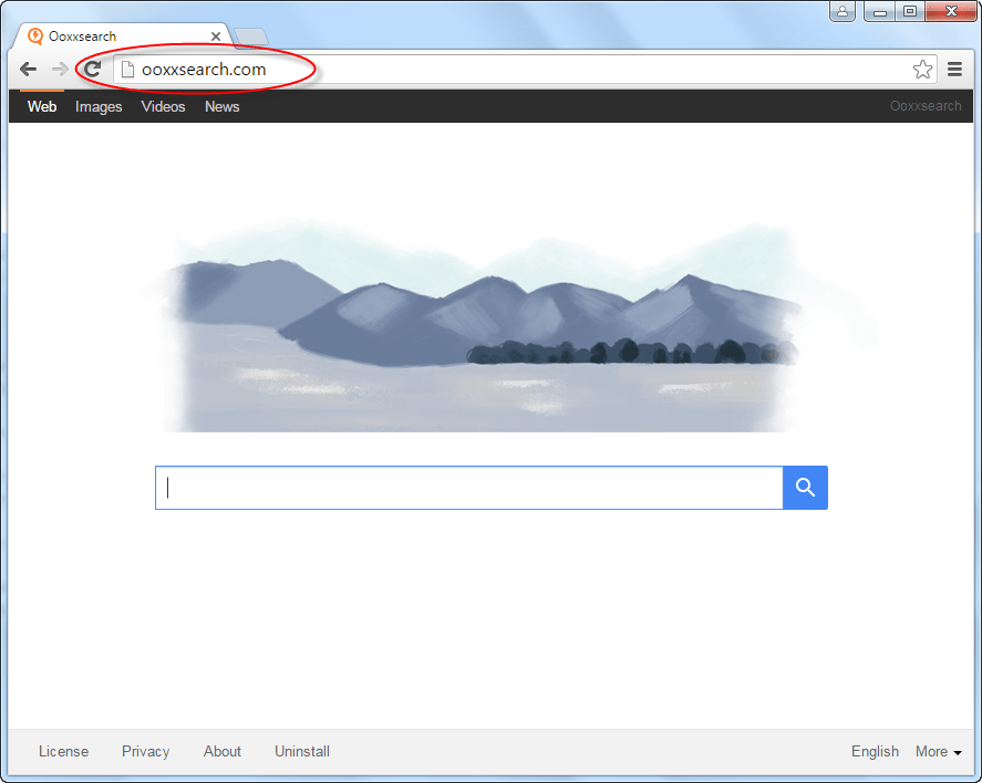 Ooxxsearch.com Homepage Image