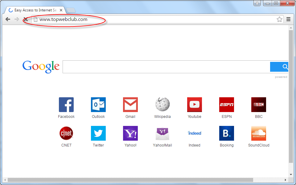 Topwebclub.com Homepage Image