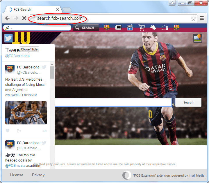 Search.fcb-search.com Homepage Image