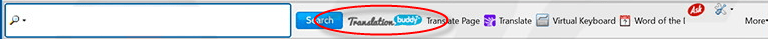 TranslationBuddy Toolbar Image