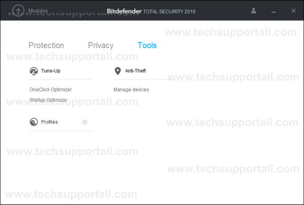 Bitdefender Tools Modules