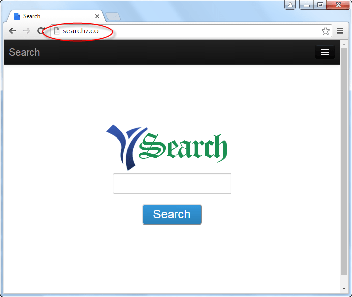 Searchz.co Homepage Image