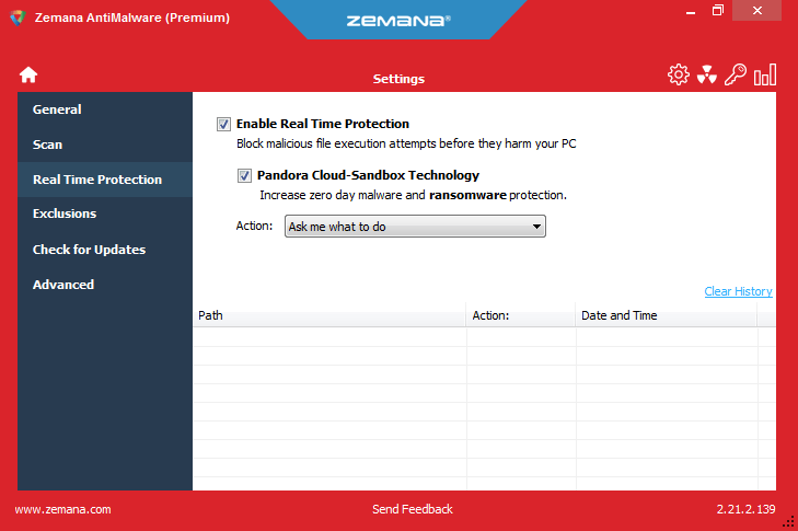 Zemana Antimalware - Real time protection and anti ransomware