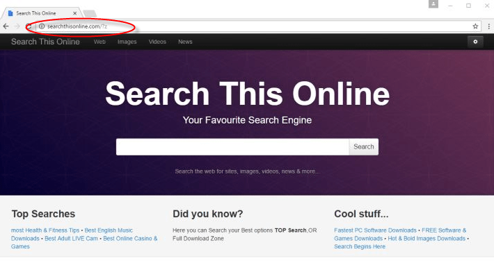 Searchthisonline.com Homepage Image