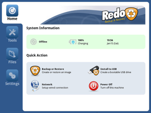 Redo backup and Recovery Free & Open source