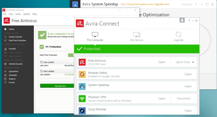 Avira Free Security Suite