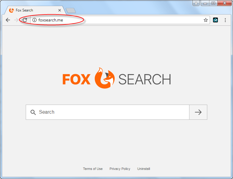 FoxSearch.me Homepage Image