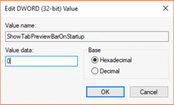 Set value to enable / disable 