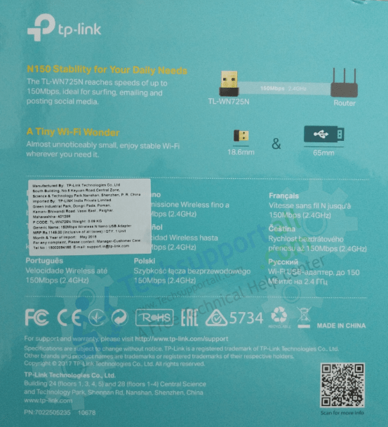 tp-link-usb-specification