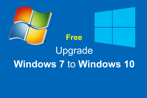 How to upgrade from windows 7 to 10