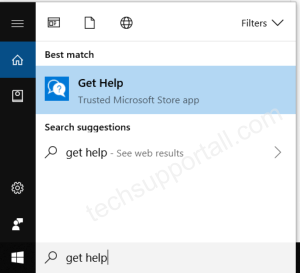 Get help in Windows 10