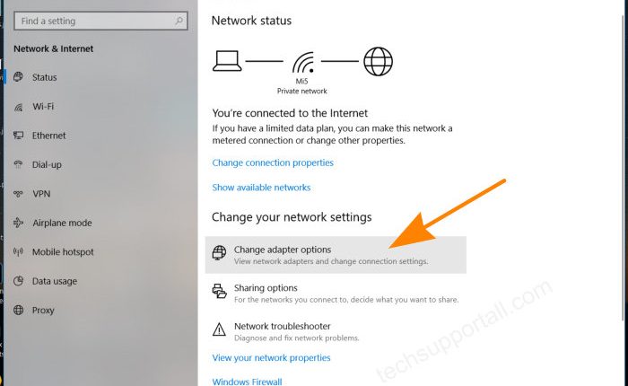 How to change DNS in Windows 10