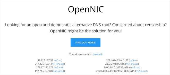 Open NIC