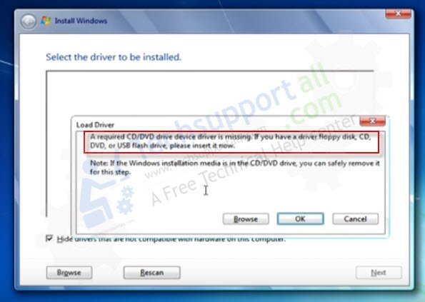 Cd rewriter device driver missing windows 7 installer Cd rewriter device driver missing windows 7 installer