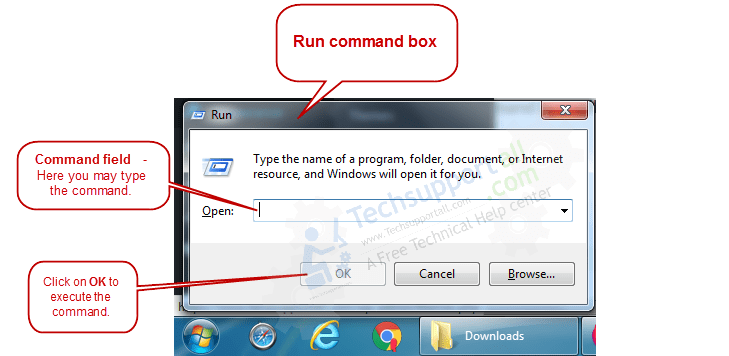 Run command Window