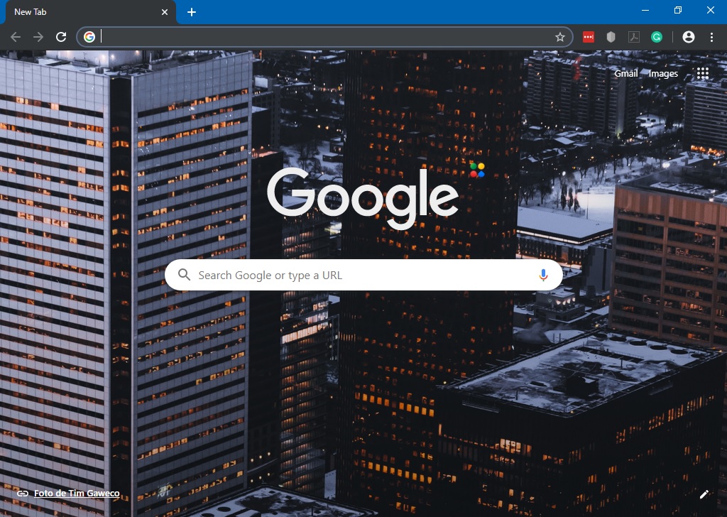 Set Google as default home page in chrome