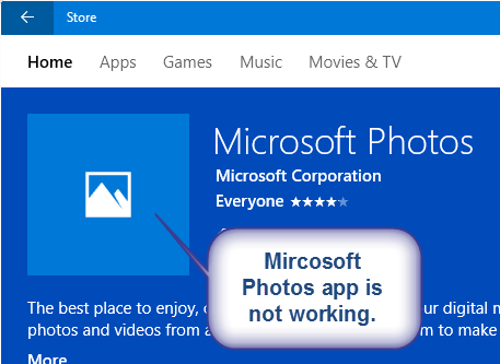  How to Fix Windows 10 Photos app not working