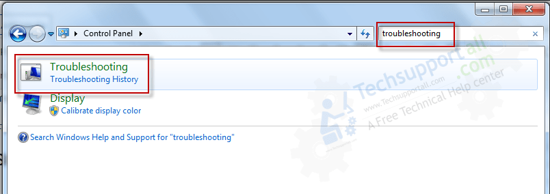 search-for-troubleshooting