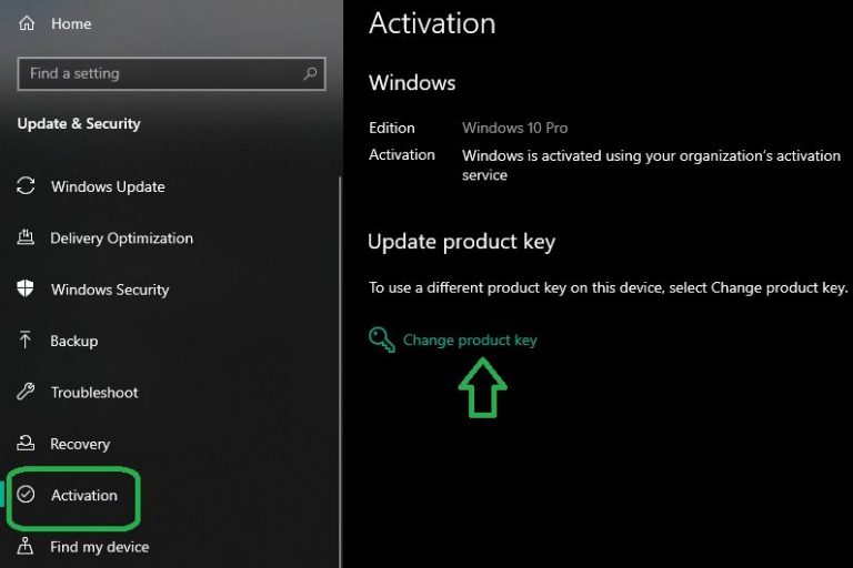 activate windows 10 pro with windows 7 key