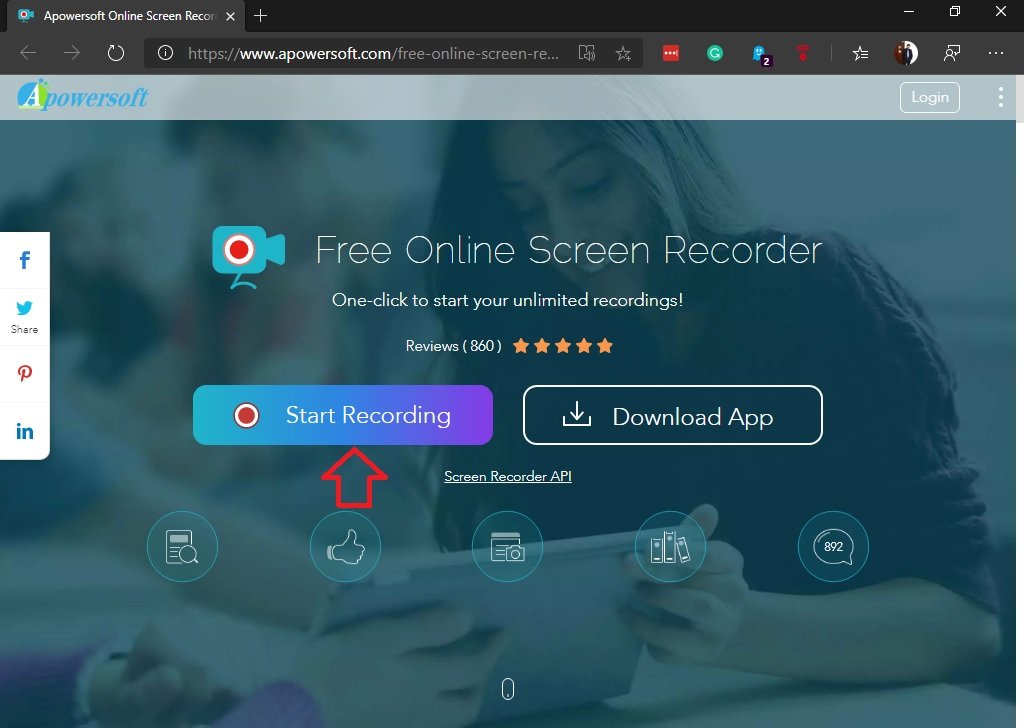 apowersoft online recording