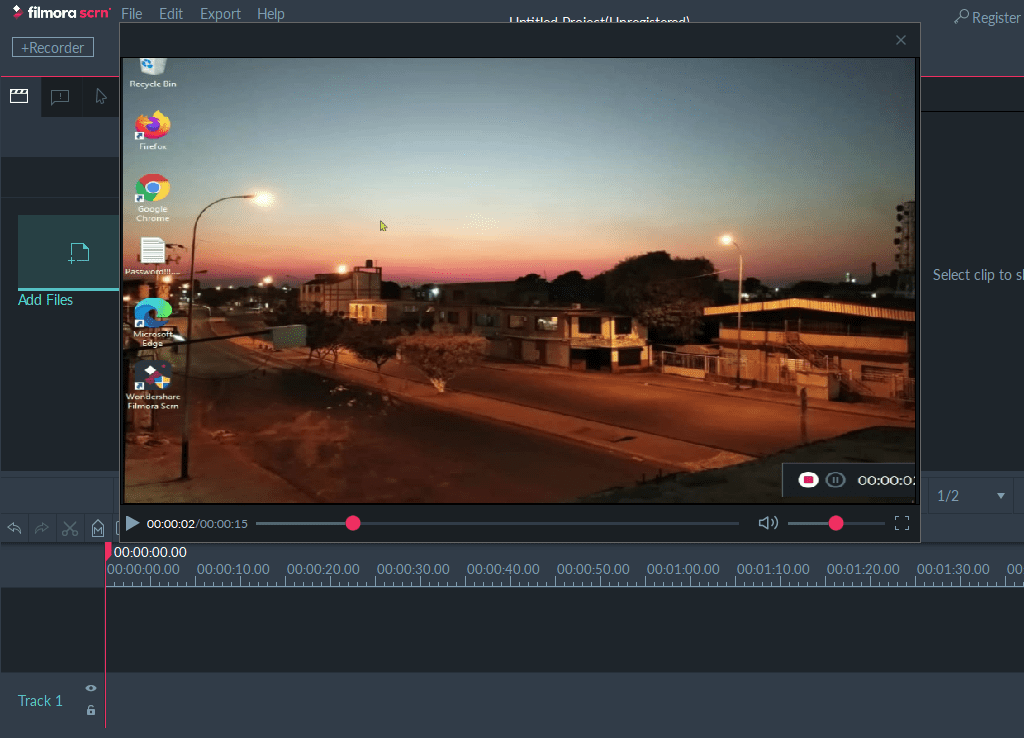 Filmora editor