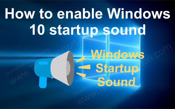 Windows 10 startup sound image