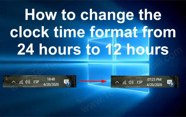 change time format 24 to 12hours image