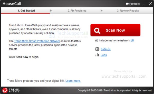 HouseCall - free online virus scanner and remover