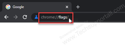open chome and type this command in address bar