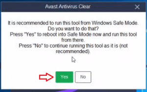 how to remove avast cleanup has expired popup