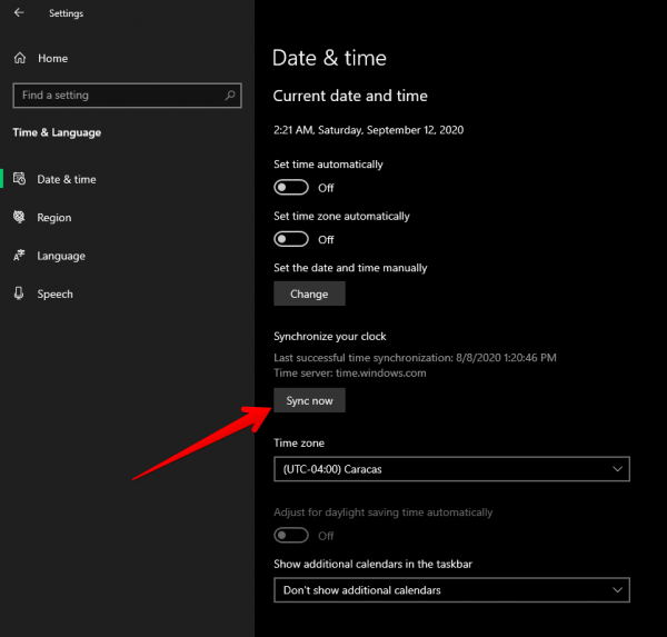 How to Change time in Windows 10 (Modify Date & Time) TSA
